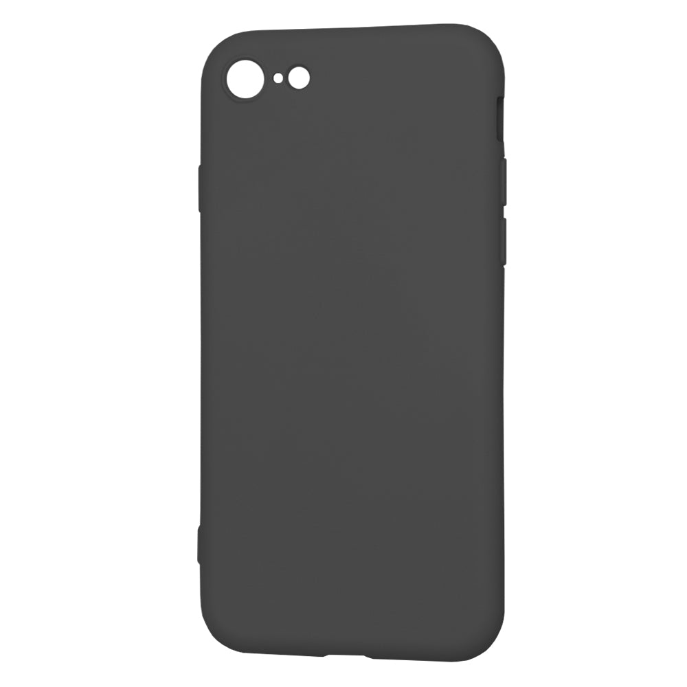 Obal na Apple iPhone SE (2022) / SE (2020) / 8 / 7, Techsuit, SoftFlex, čierny