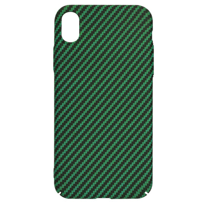 Puzdro pre Apple iPhone XR, Techsuit, Carbonite FiberShell, Zelené