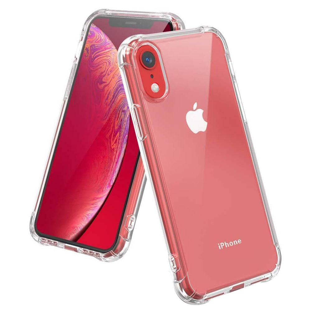 Obal na Apple iPhone XR, Techsuit, nárazuvzdorný priehľadný, transparentný