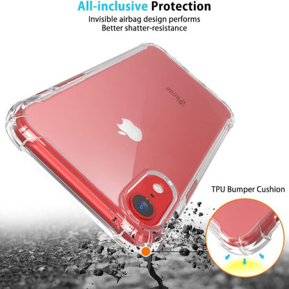 Obal na Apple iPhone XR, Techsuit, nárazuvzdorný priehľadný, transparentný