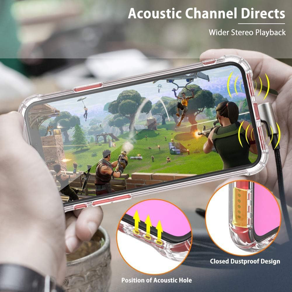 Obal na Apple iPhone XR, Techsuit, nárazuvzdorný priehľadný, transparentný