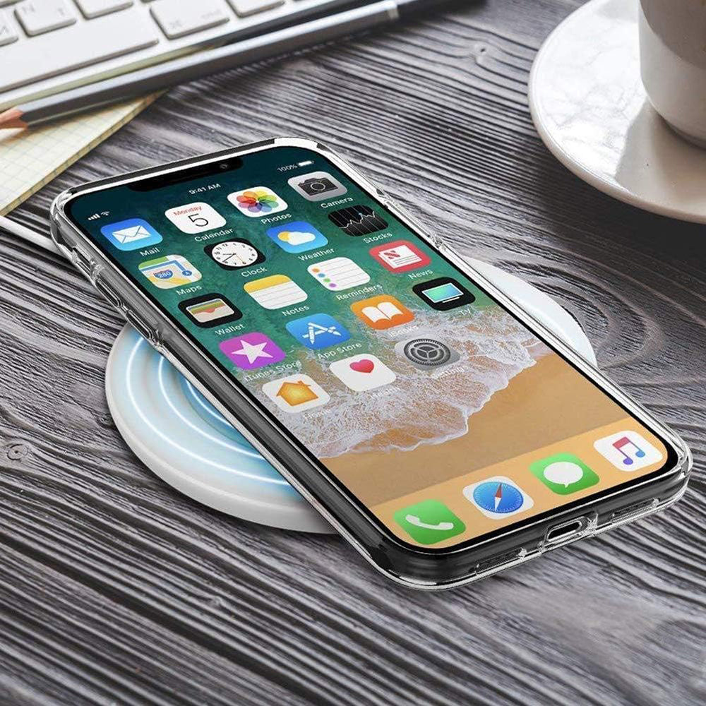Obal na Apple iPhone XR, Techsuit, nárazuvzdorný priehľadný, transparentný