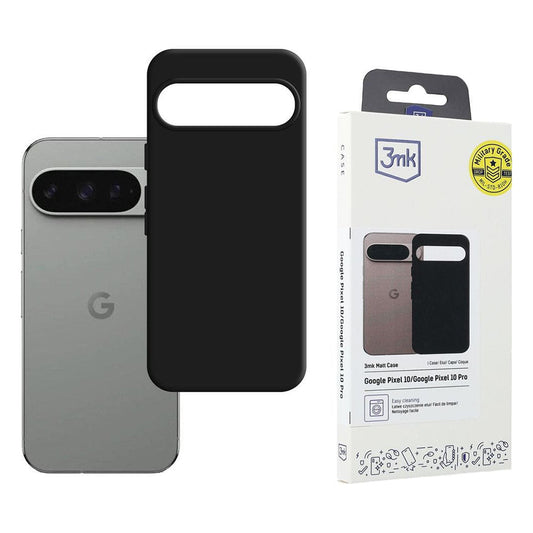 Puzdro pre Google Pixel 10 Pro / 10, 3MK, Matná čierna