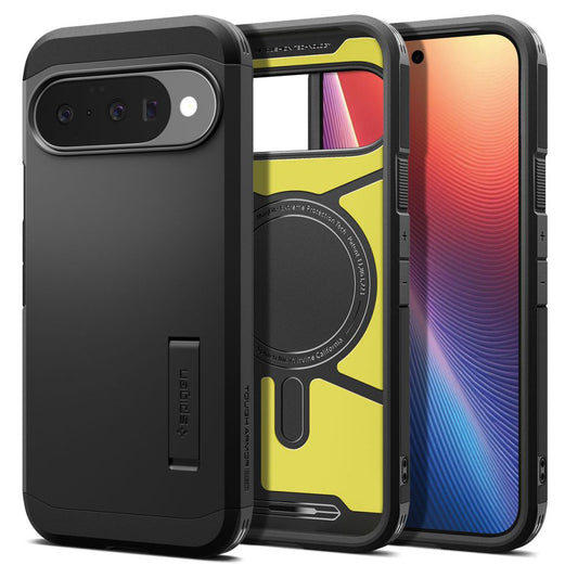 Puzdro pre Google Pixel 10 Pro / 10, Spigen, Tough Armor, Čierne