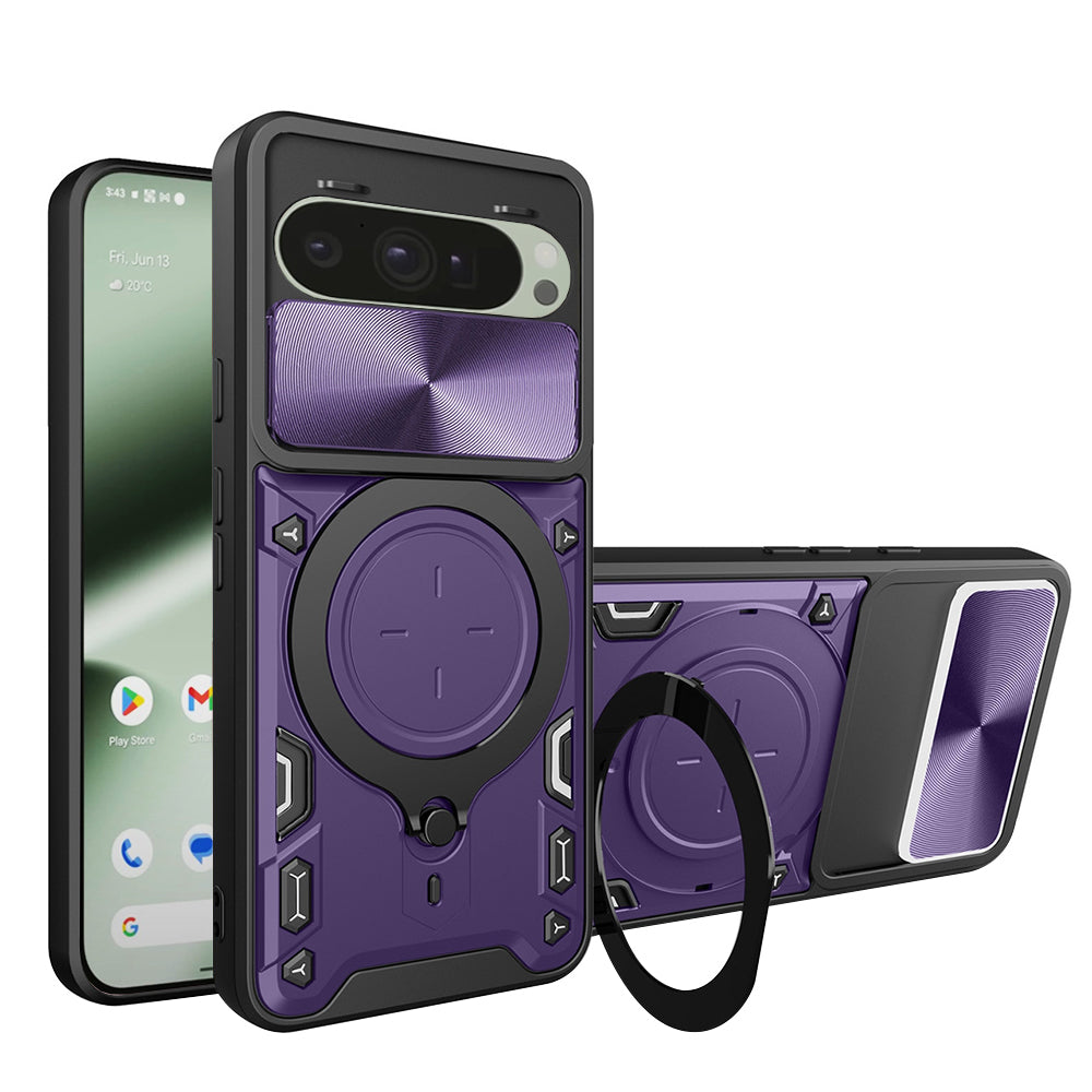 Obal na Google Pixel 10 Pro / 10, Techsuit, CamGuard Pro, fialový