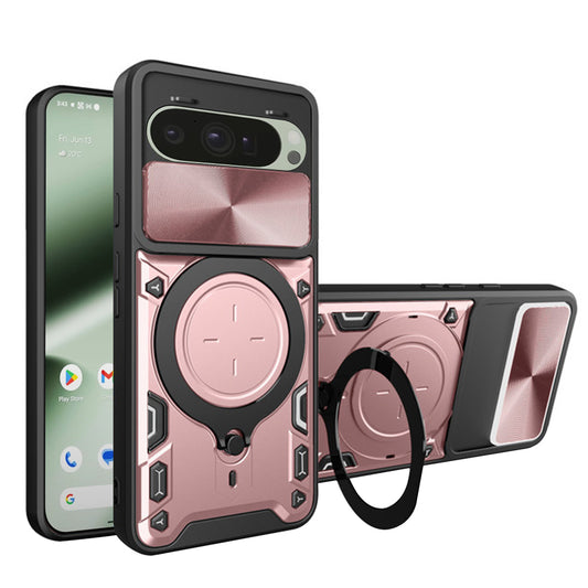 Obal na Google Pixel 10 Pro / 10, Techsuit, CamGuard Pro, Ružovo zlatý