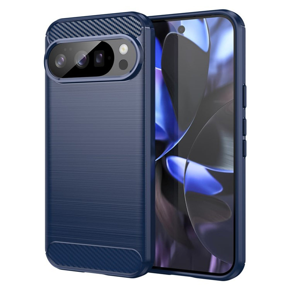 Obal na Google Pixel 10 Pro / 10, Techsuit, Karbón, Modrý