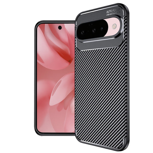 Puzdro pre Google Pixel 10 Pro / 10, Techsuit, CarbonFiber, čierne