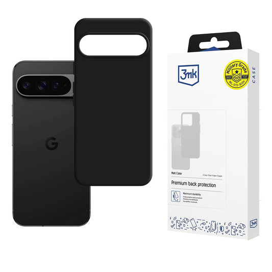 Puzdro pre Google Pixel 10 Pro XL, 3MK, Matná čierna