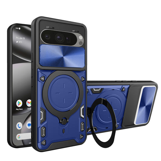Obal na Google Pixel 10 Pro XL, Techsuit, CamGuard Pro, modrý