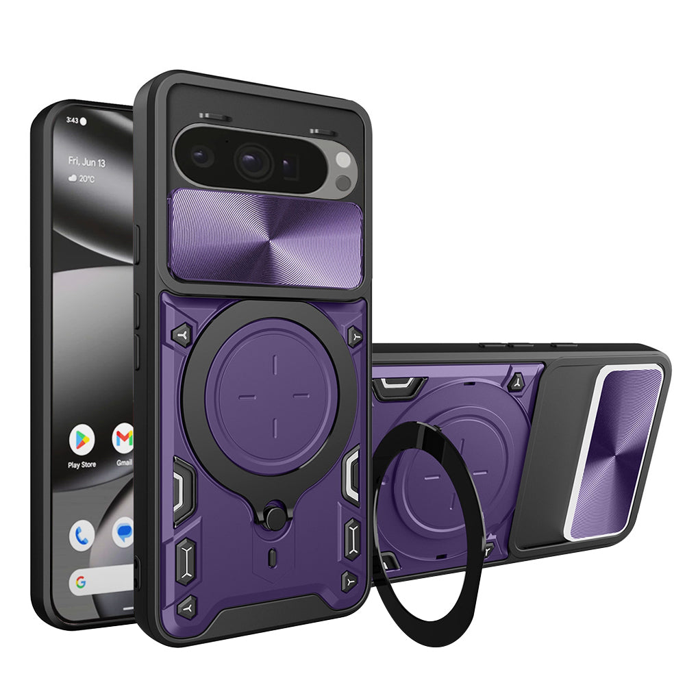 Obal na Google Pixel 10 Pro XL, Techsuit, CamGuard Pro, fialový