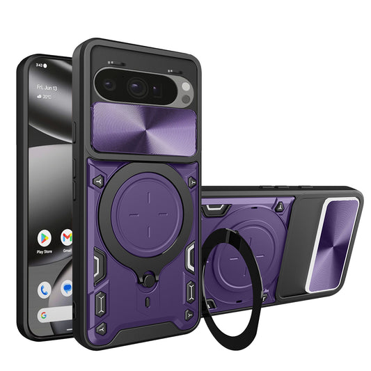 Obal na Google Pixel 10 Pro XL, Techsuit, CamGuard Pro, fialový