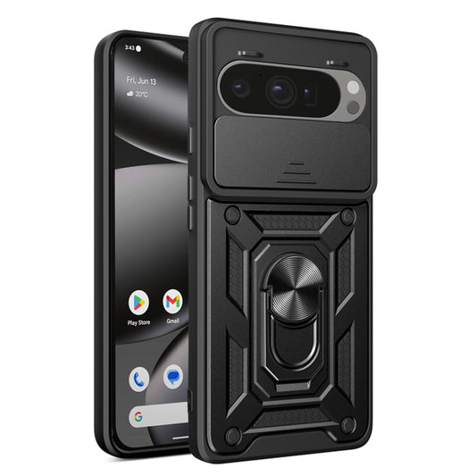 Puzdro pre Google Pixel 10 Pro XL, Techsuit, CamShield, Čierne