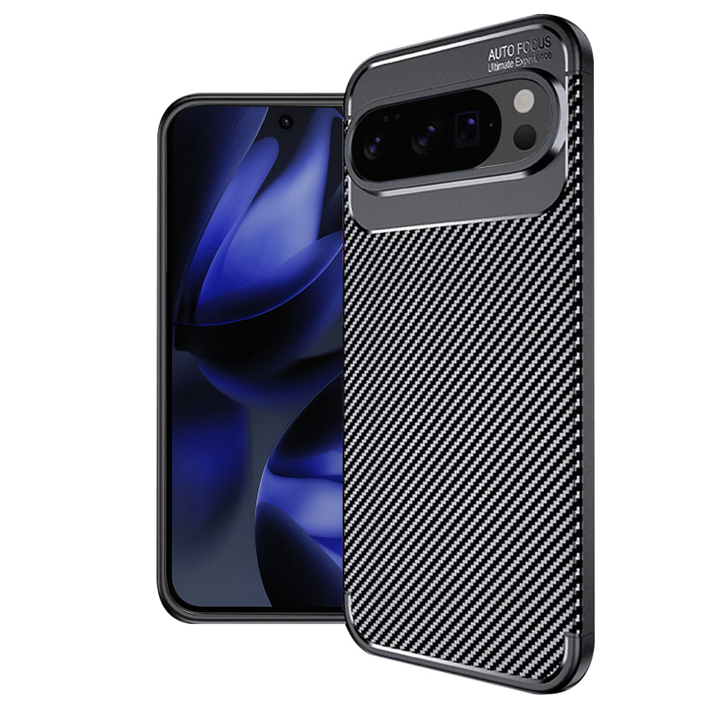 Puzdro pre Google Pixel 10 Pro XL, Techsuit, CarbonFiber, čierne