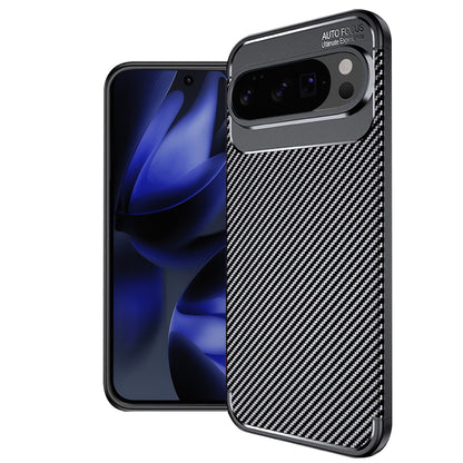 Puzdro pre Google Pixel 10 Pro XL, Techsuit, CarbonFiber, čierne