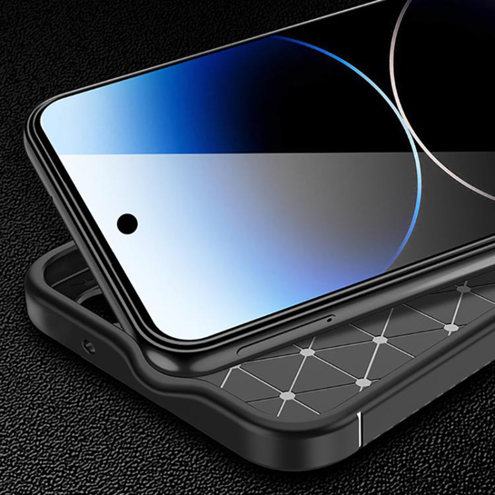 Puzdro pre Google Pixel 10 Pro XL, Techsuit, CarbonFiber, čierne