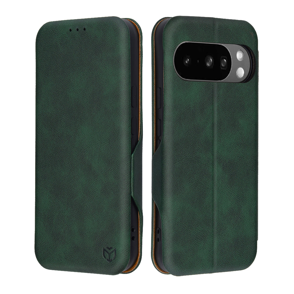 Obal na Google Pixel 10 Pro XL, Techsuit, Safe Wallet Plus, zelený