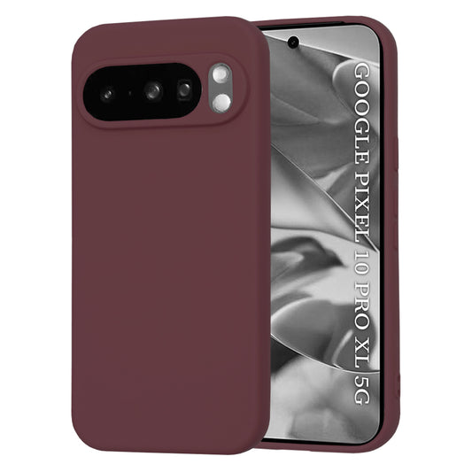Obal na Google Pixel 10 Pro XL, Techsuit, SoftFlex, vínový