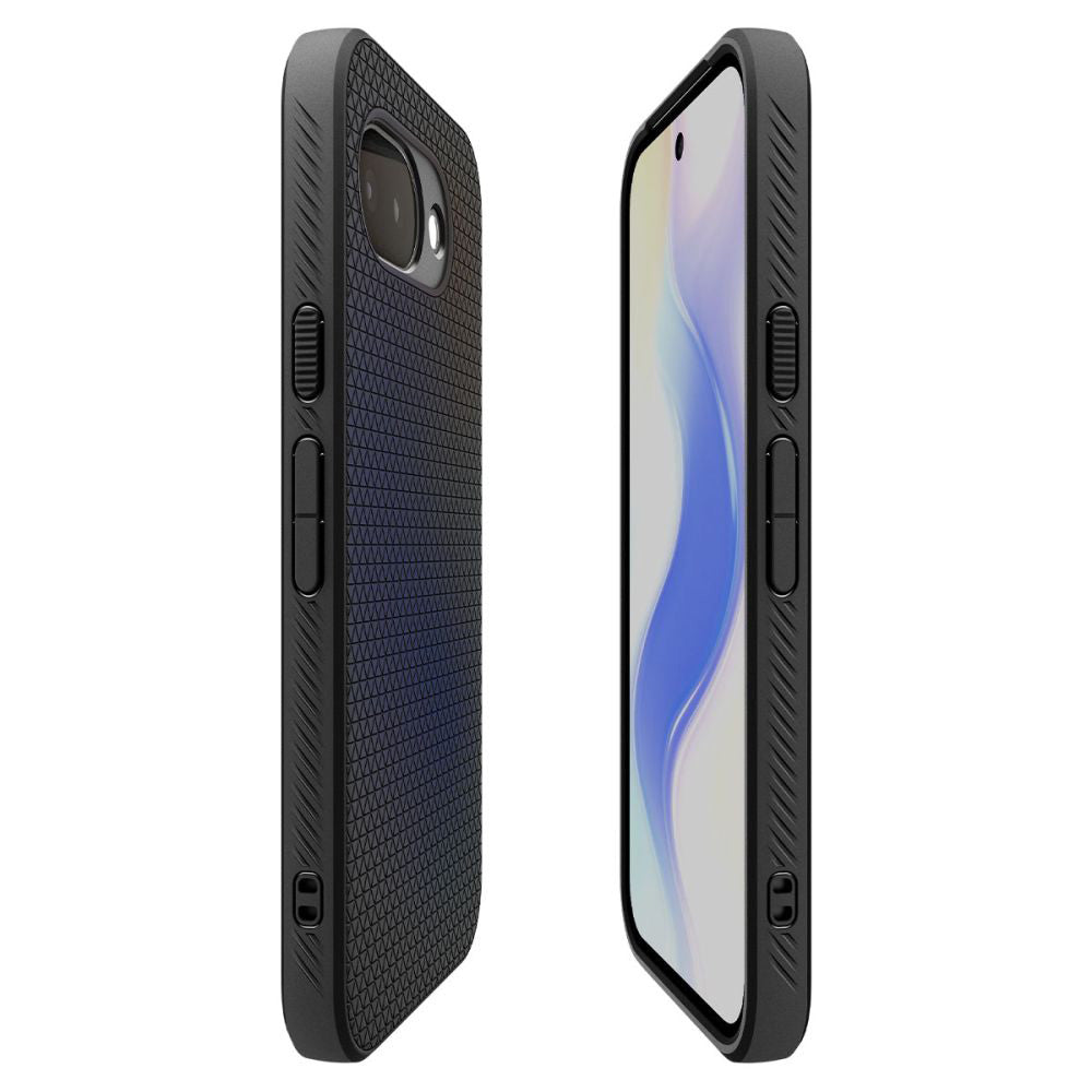 Puzdro pre Google Pixel 10a, Spigen, Liquid Air, Matná Čierna ACS11285