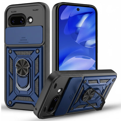 Puzdro pre Google Pixel 10a, Techsuit, CamShield, Modrá