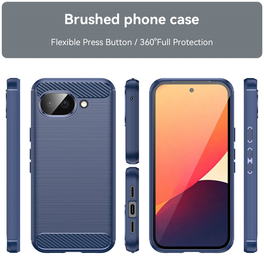 Puzdro pre Google Pixel 10a, Techsuit, Karbón, Modrá