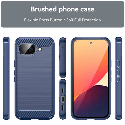 Puzdro pre Google Pixel 10a, Techsuit, Karbón, Modrá