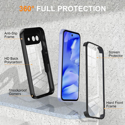 Puzdro pre Google Pixel 10a, Techsuit, ColorVerse 360, Čierne