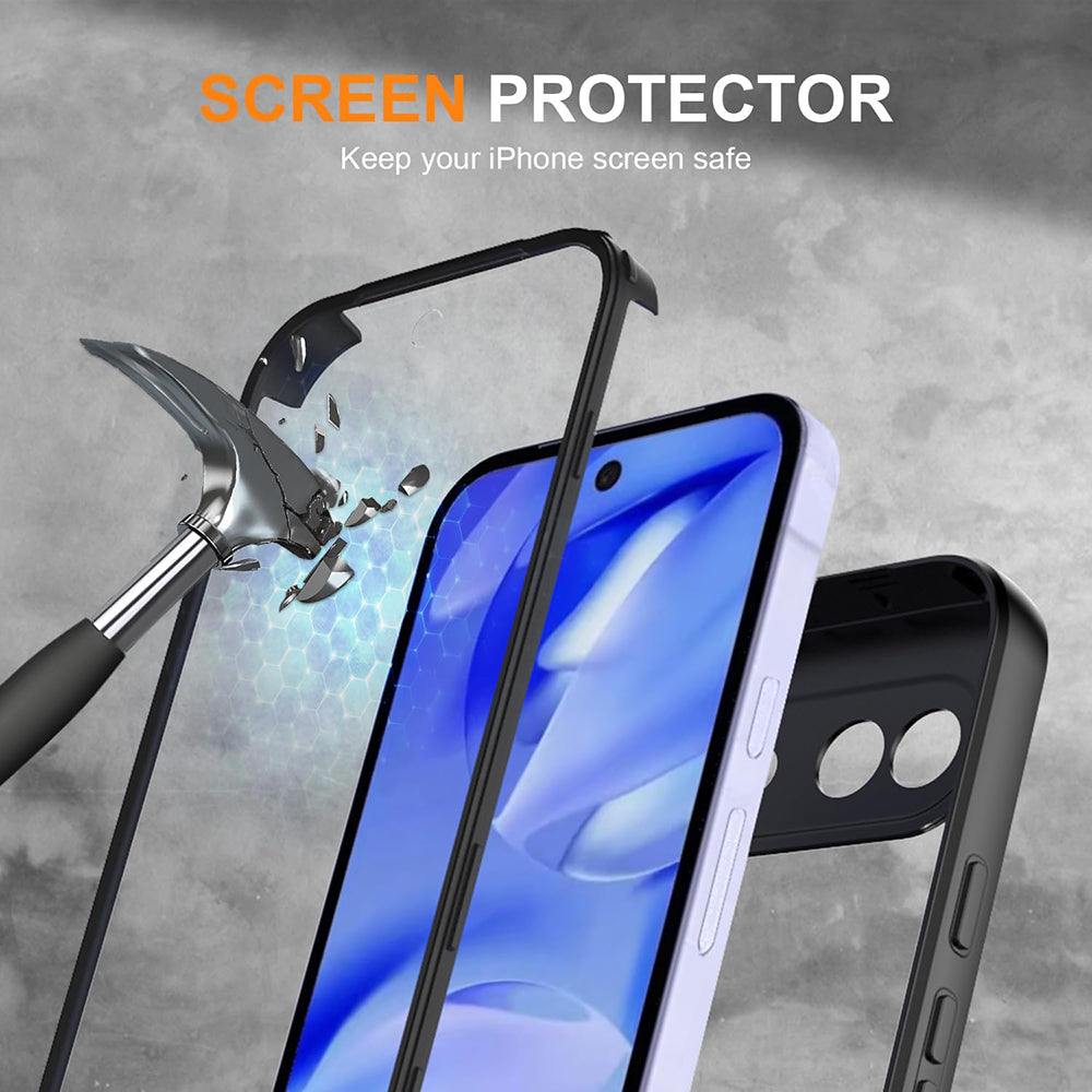 Puzdro pre Google Pixel 10a, Techsuit, ColorVerse 360, Čierne