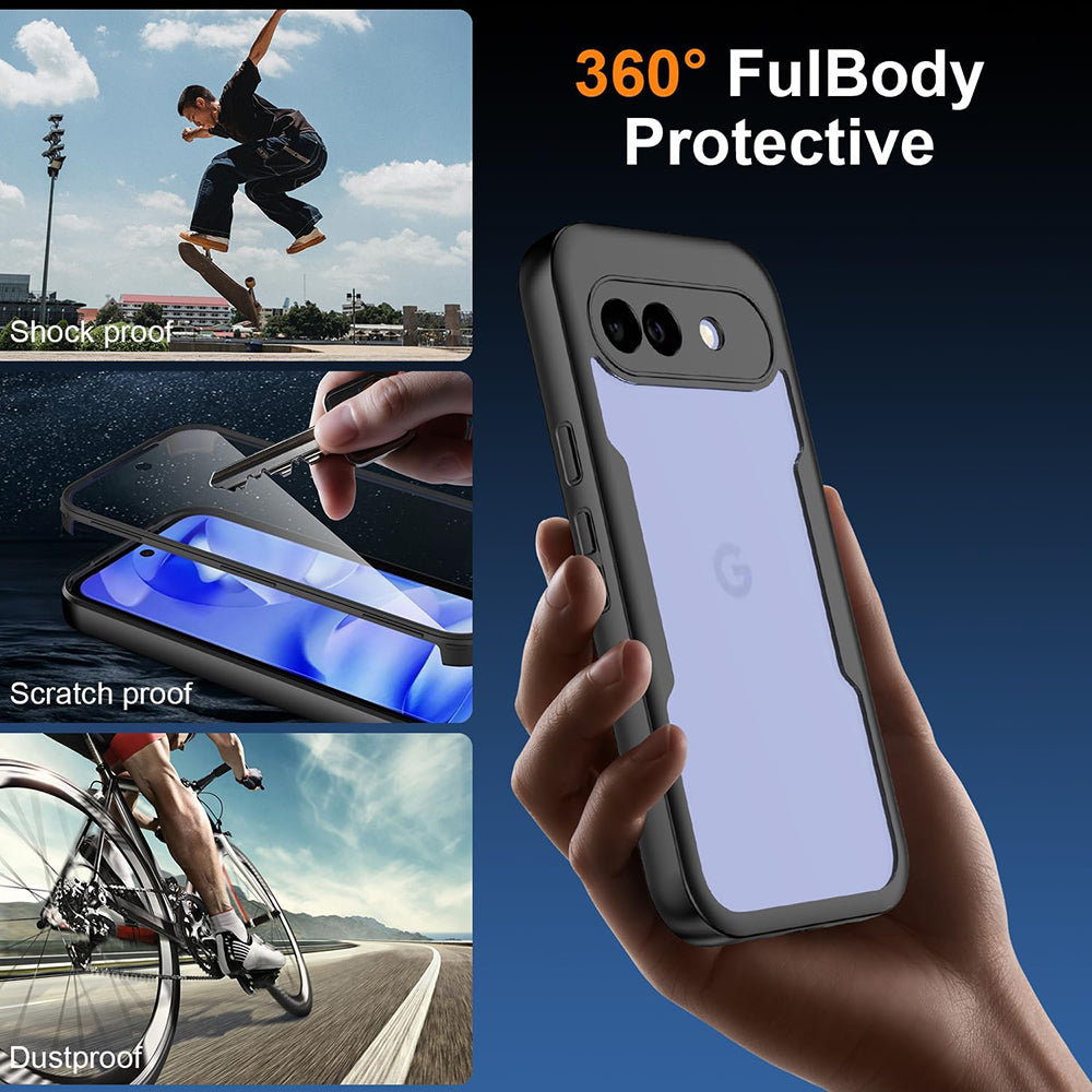 Puzdro pre Google Pixel 10a, Techsuit, ColorVerse 360, Čierne