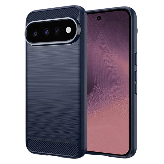 Puzdro pre Google Pixel 11 Pro / 11, Techsuit, Karbón, Modrá