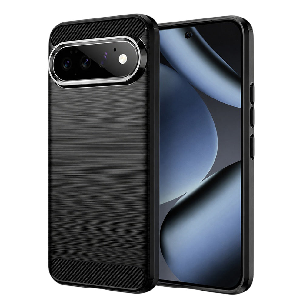 Obal na Google Pixel 11 Pro / 11, Techsuit, Karbón, Čierny