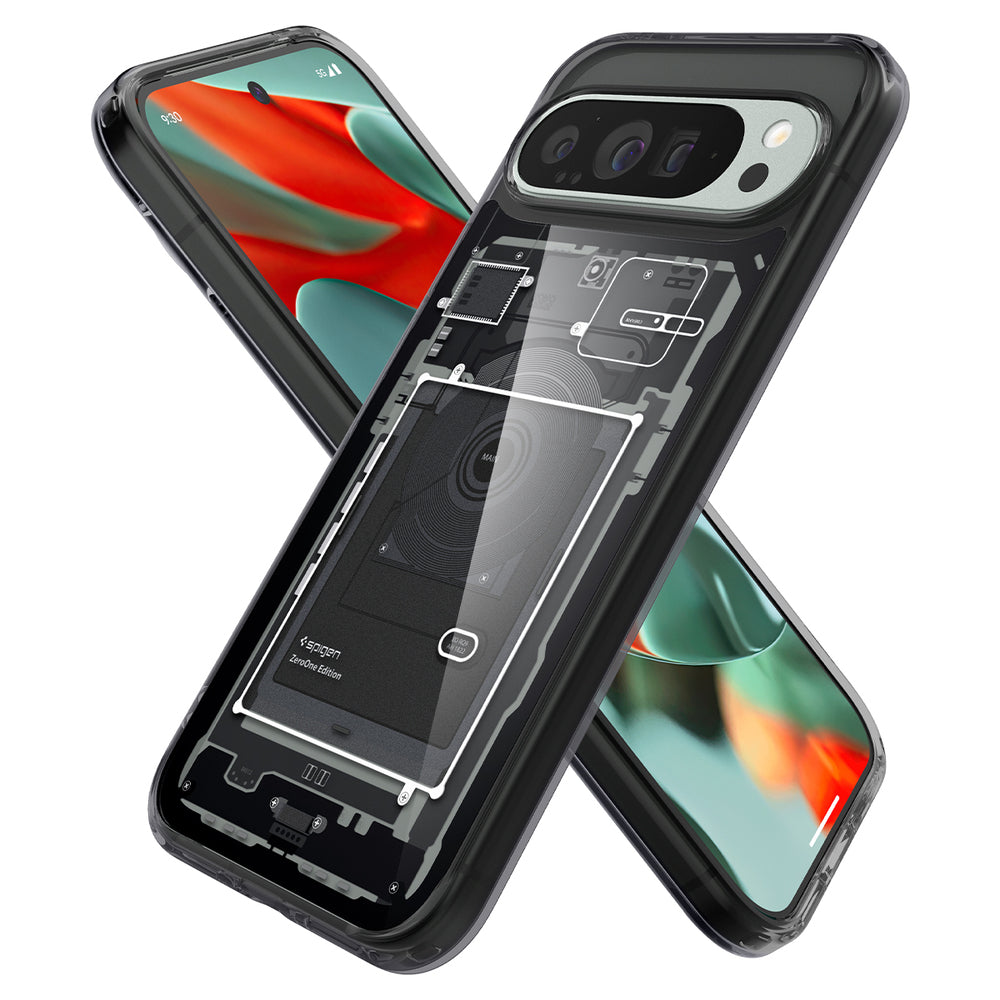 Puzdro pre Google Pixel 9 Pro XL, Spigen, Ultra Hybrid Zero One, Čierna ACS07722