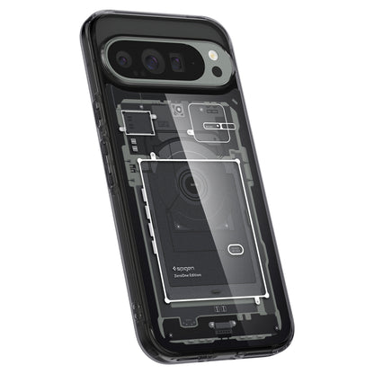 Puzdro pre Google Pixel 9 Pro XL, Spigen, Ultra Hybrid Zero One, Čierna ACS07722