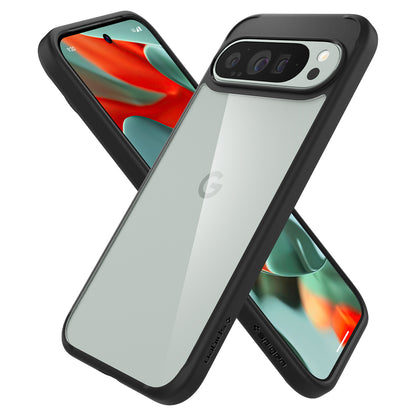 Puzdro pre Google Pixel 9 Pro XL, Spigen, Ultra Hybrid, Matná Čierna ACS07724