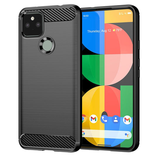 Obal na Google Pixel 5, Techsuit, Karbón, Čierny