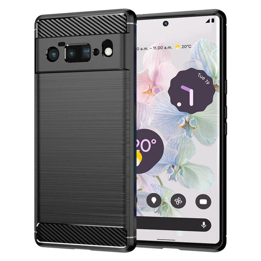 Obal na Google Pixel 6 Pro, Techsuit, Karbón, Čierny