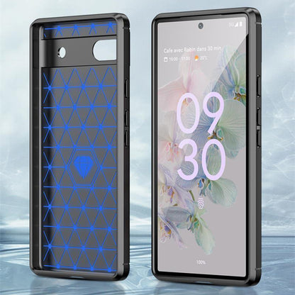 Obal na Google Pixel 6a, Techsuit, Karbón, Čierny
