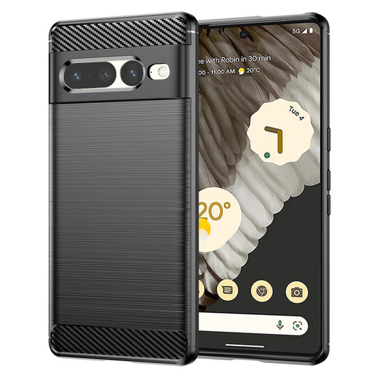 Obal na Google Pixel 7 Pro, Techsuit, Karbón, Čierny