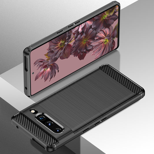 Obal na Google Pixel 7 Pro, Techsuit, Karbón, Čierny