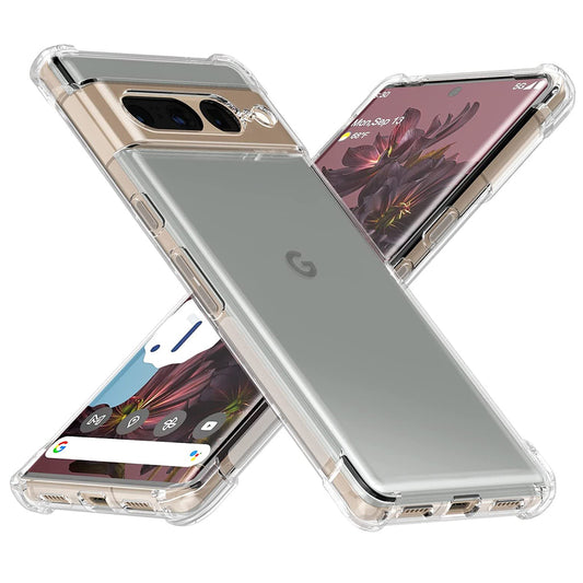 Obal na Google Pixel 7 Pro, Techsuit, nárazuvzdorný priehľadný, transparentný