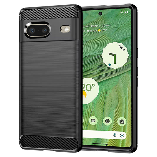 Obal na Google Pixel 7, Techsuit, Karbón, Čierny