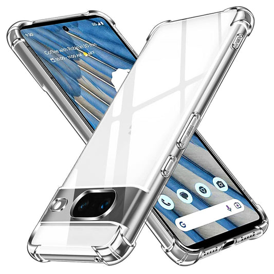 Obal na Google Pixel 7, Techsuit, nárazuvzdorný priehľadný, transparentný