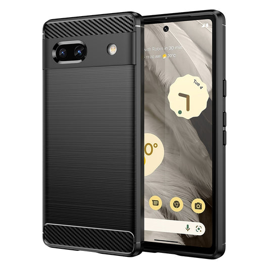 Obal na Google Pixel 7a, Techsuit, Karbón, Čierny