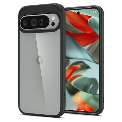 Puzdro pre Google Pixel 9 Pro XL, Spigen, Ultra Hybrid, Matná Čierna ACS07724