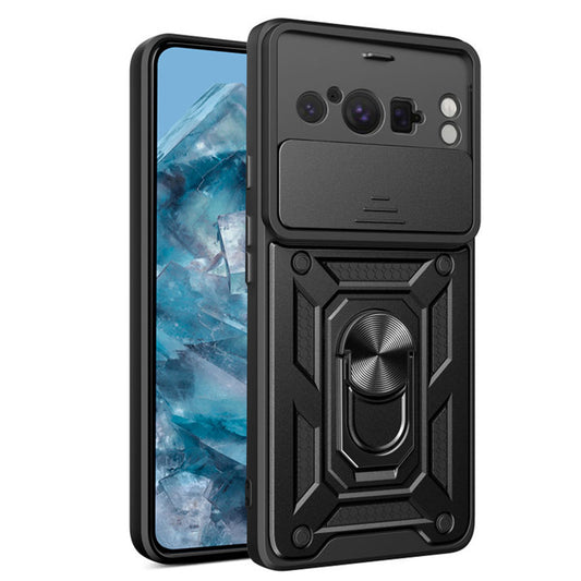 Puzdro pre Google Pixel 8 Pro, Techsuit, CamShield, Čierne
