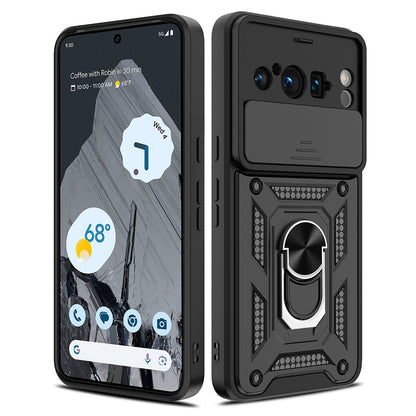 Puzdro pre Google Pixel 8 Pro, Techsuit, CamShield, Čierne