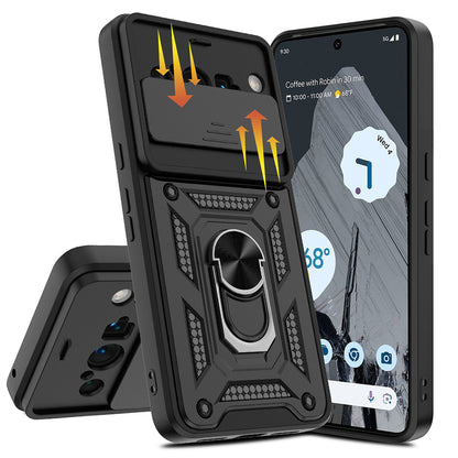 Puzdro pre Google Pixel 8 Pro, Techsuit, CamShield, Čierne
