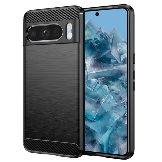 Puzdro pre Google Pixel 8 Pro, Techsuit, Karbón, Čierne