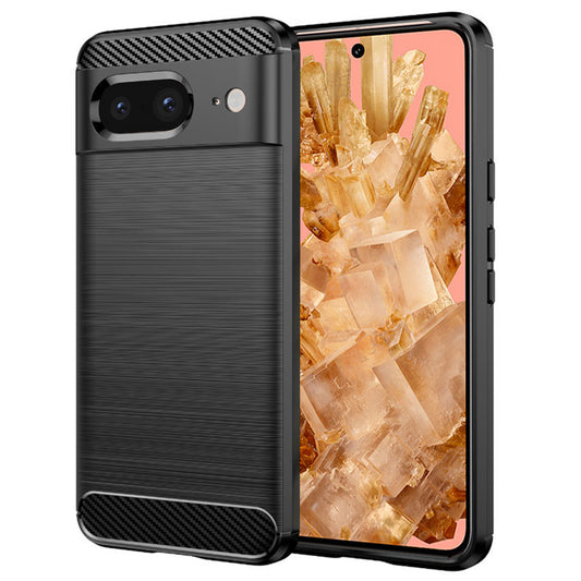 Obal na Google Pixel 8, Techsuit, Karbón, Čierny