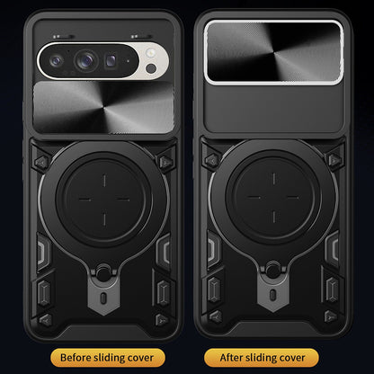 Puzdro pre Google Pixel 9 / 9 Pro, Techsuit, CamGuard Pro, Ružovo-zlaté